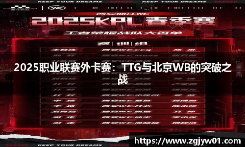 2025职业联赛外卡赛：TTG与北京WB的突破之战